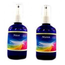 Auraspray Nase und Mann